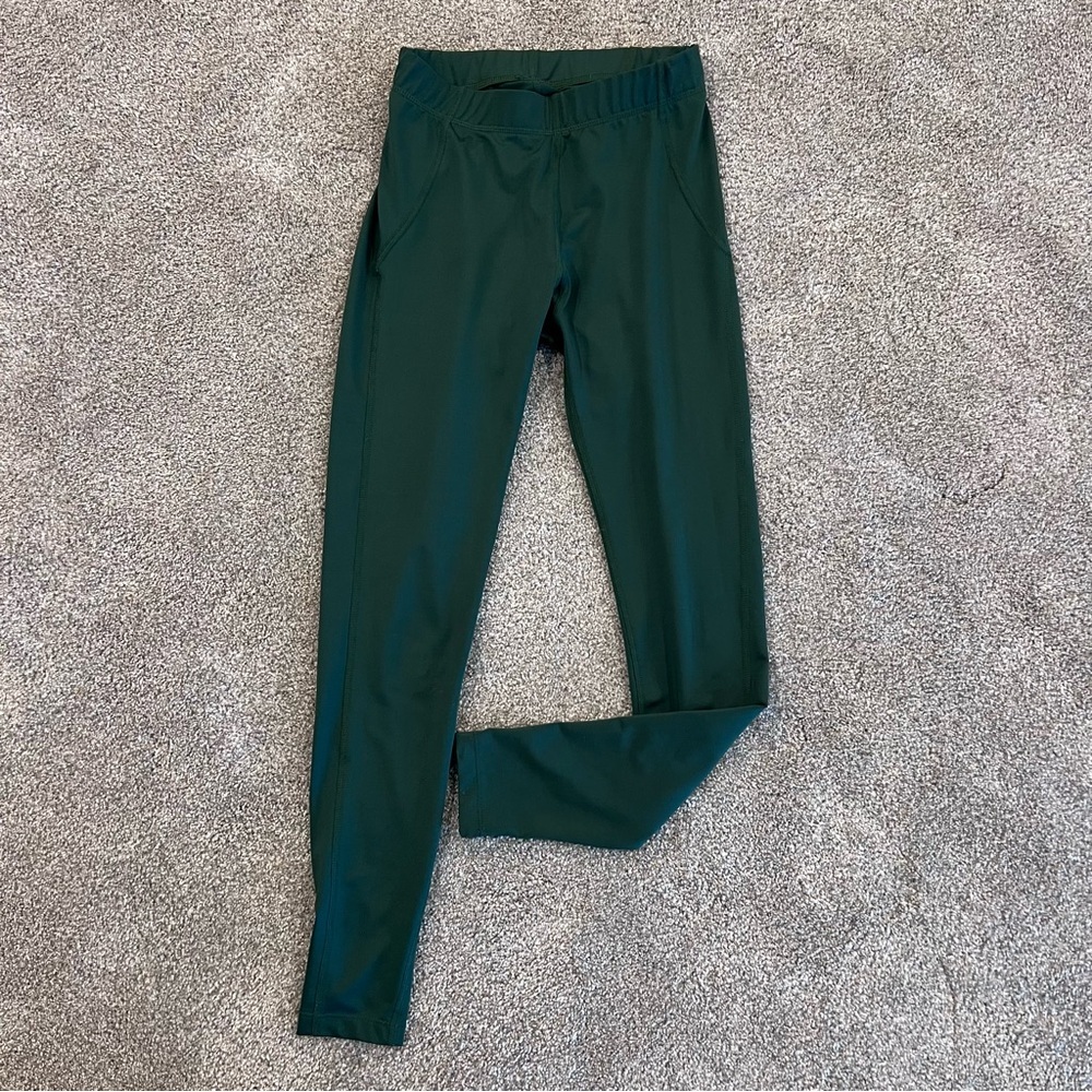 Stoic Women’s Base Layer Pants Leggings Size XS Green Polyester/Spandex Outdoor,